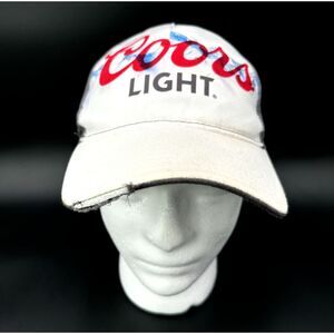 Coors Light Snapback‎ Cap Baseball Beer Lovers Outdoor Rockies OC Hat Gray